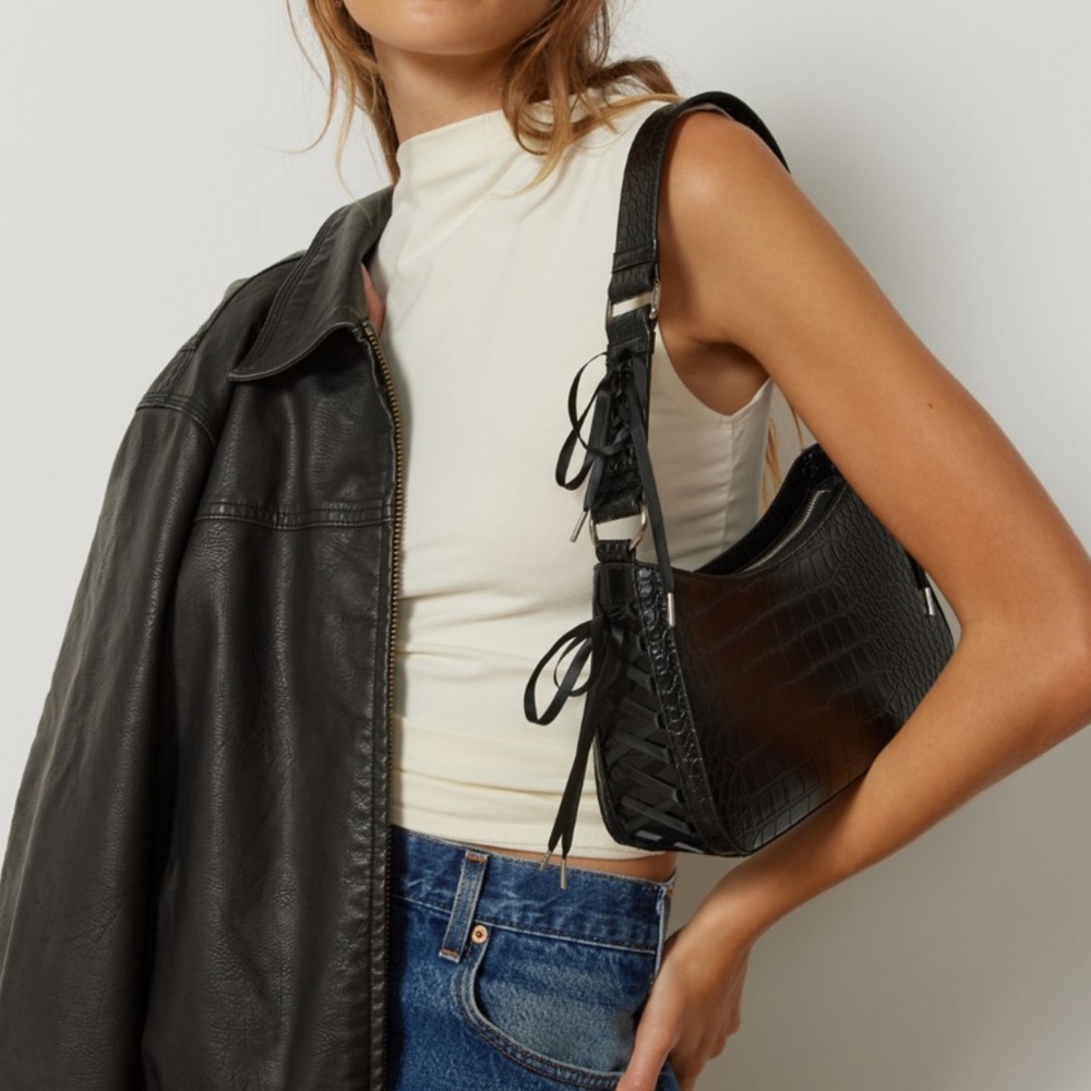 NWT UO Kimchi Laced Baguette Bag